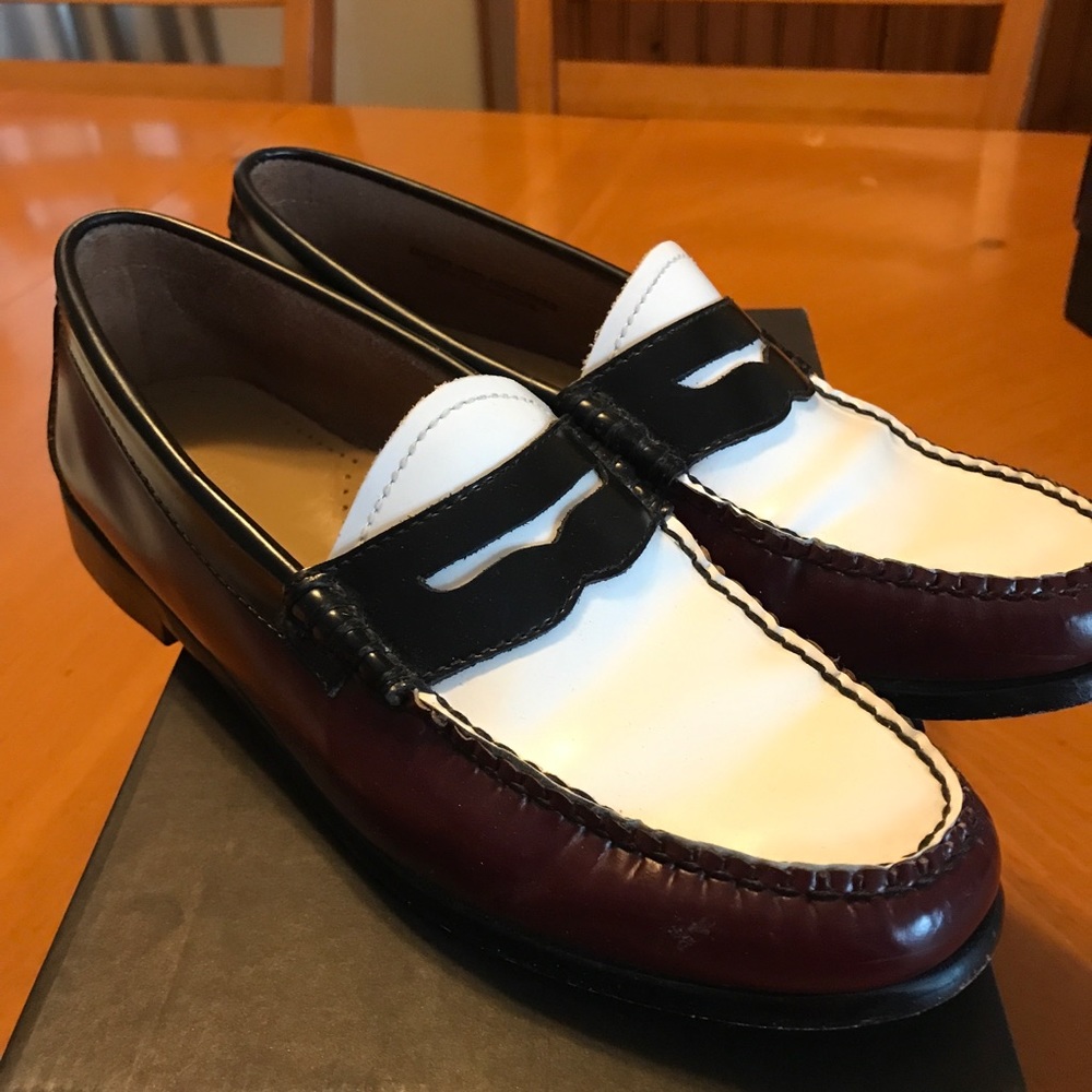 GH Bass Whitney Weejuns Colorblock loafers